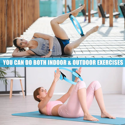 Yoga Pilates Ring for Pelvic Floor Muscle Training - Open Back Magic Ring Fitness Accessory