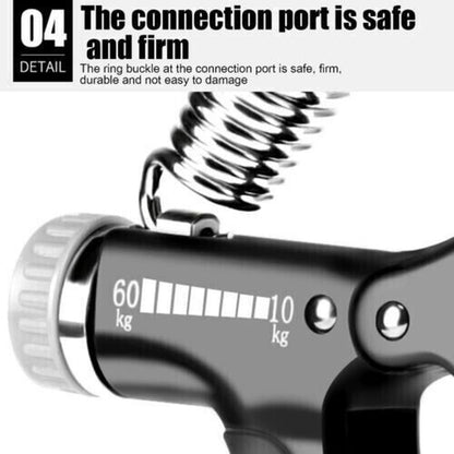 Adjustable Hand Grip Strength Trainer - Set of 2 Gym Exercisers