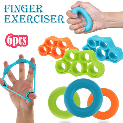 Finger and Hand Strengthening Resistance Band for Forearm and Grip Training